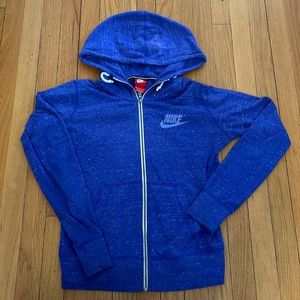 Nike Purple Zip-Up Sweatshirt • Size Medium